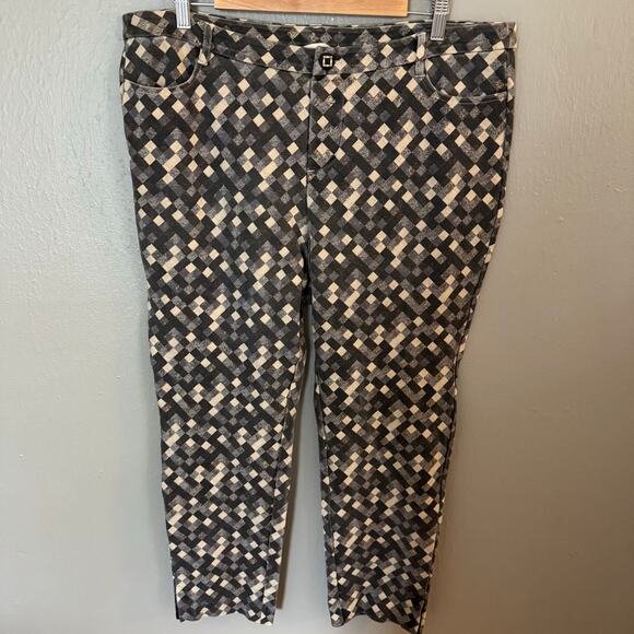 SOFT SURROUNDINGS Patterened Legging Pants Size 1x Casual workwear - Picture 2 of 9